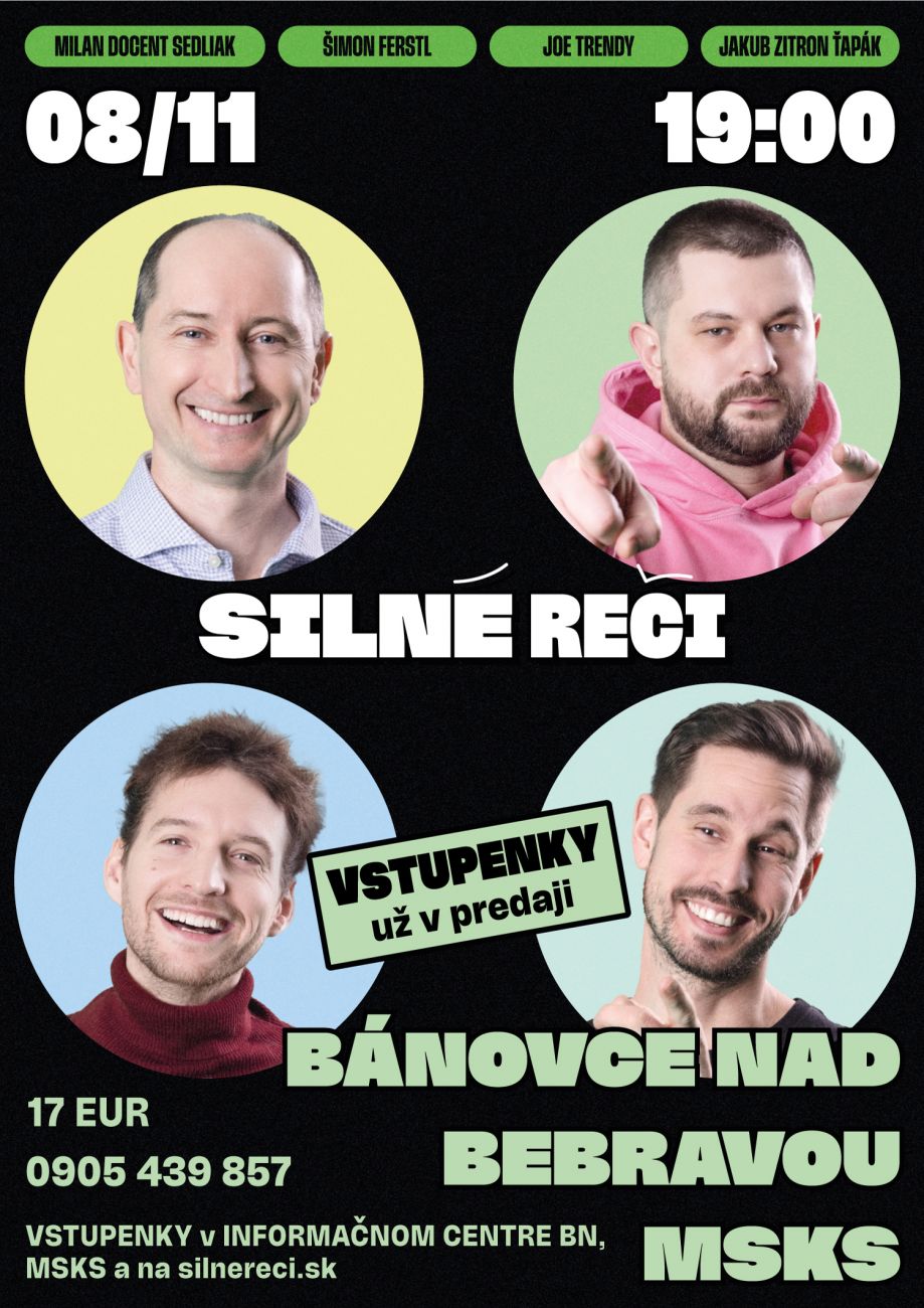 silne reci banovce