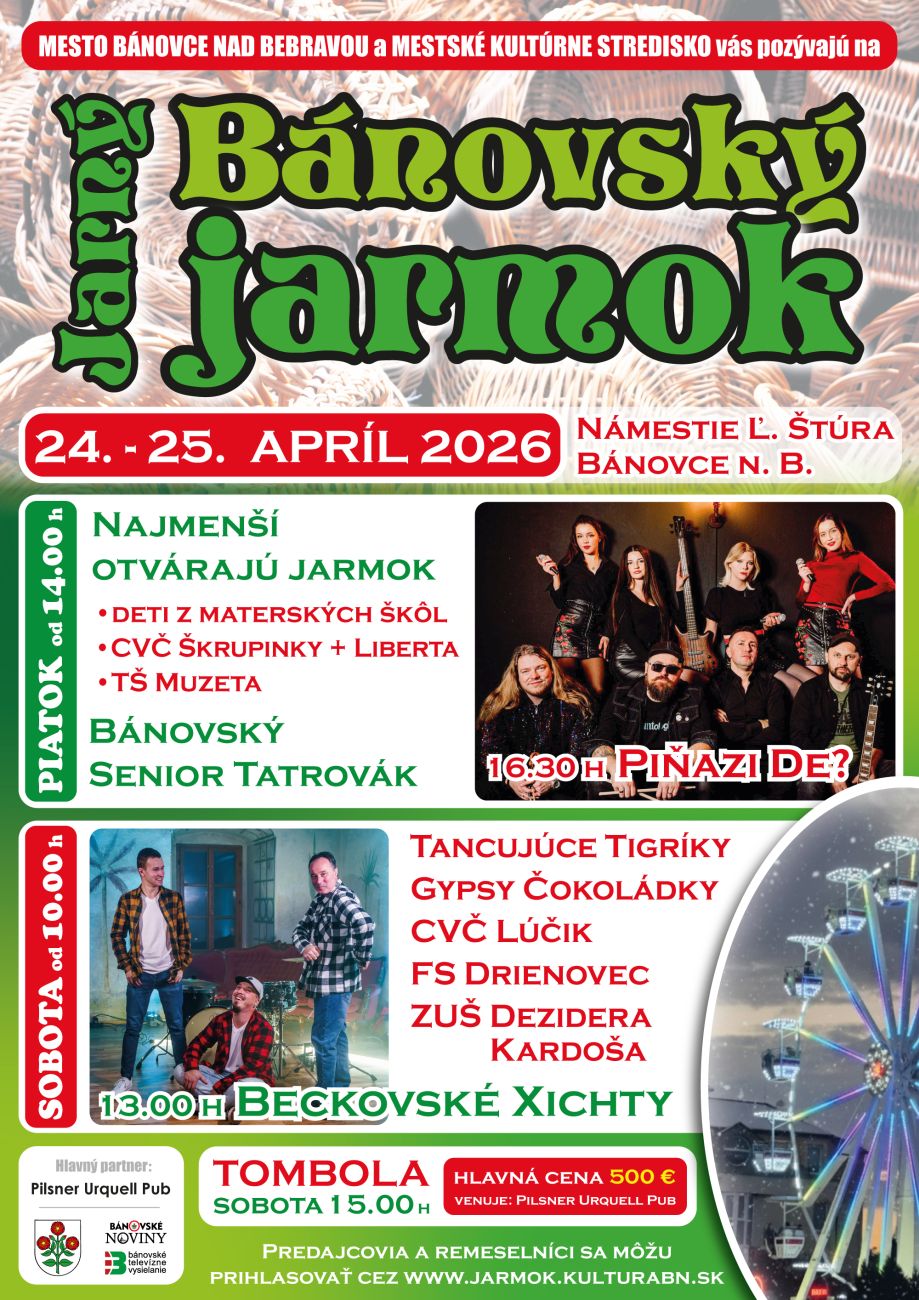 Jarný bánovský jarmok 2026
