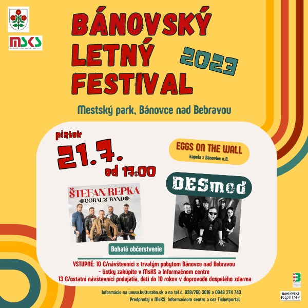 Bánovský letný festival 2023