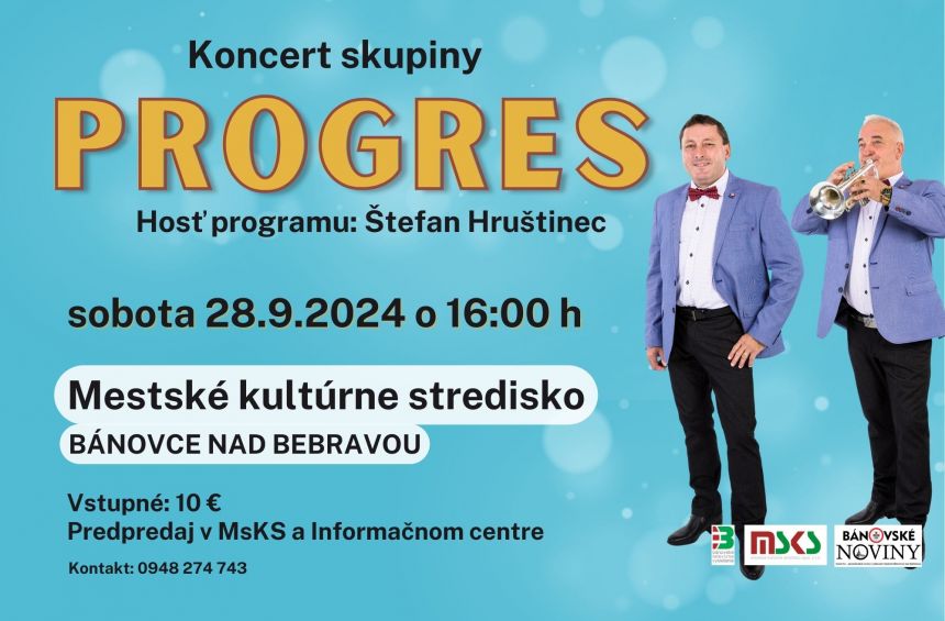 progres koncert banovce