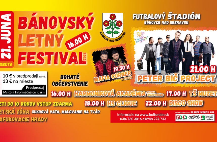 Bánovský letný festival 2025 - w